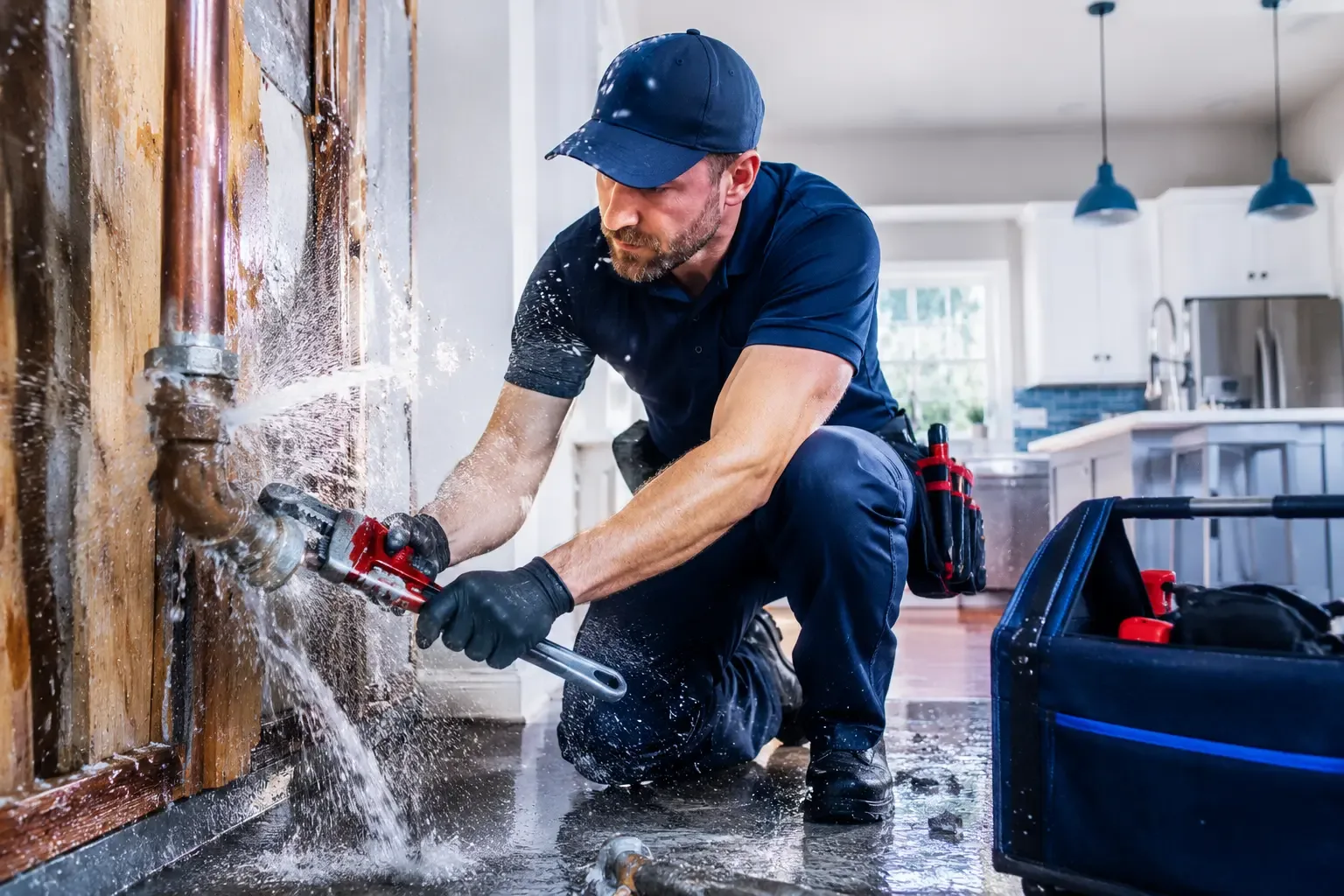 Local emergency pipe repair professionals in Oktaha, OK